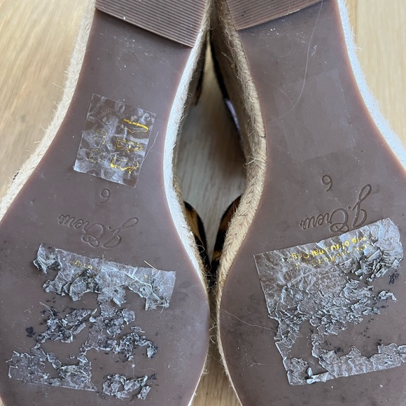 J. Crew wedge in leopard calf hair size 6 - Picture 4 of 4